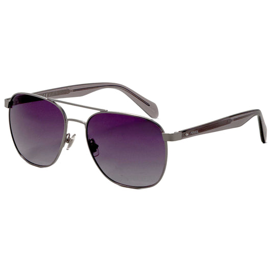 Front view of Fossil Men's Sunglasses FOS2081-S-R81-57