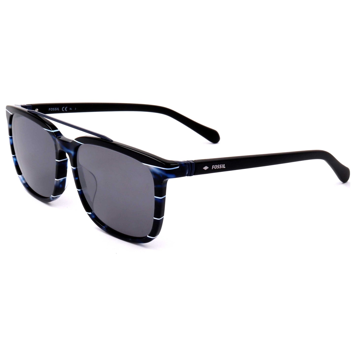 Front view of Fossil Men's Sunglasses FOS2090-S-JBW-55