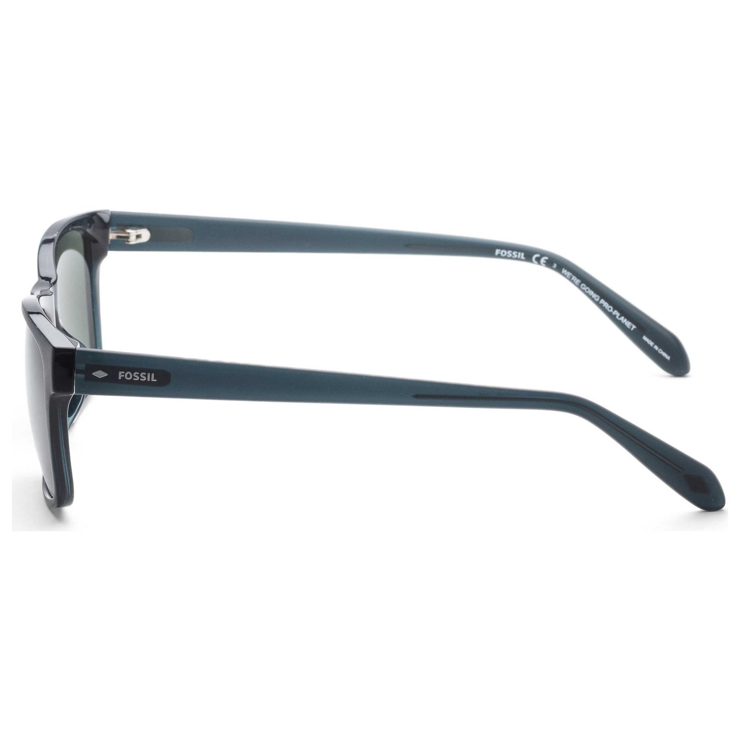 Left view of Fossil Men's Sunglasses FOS2124-G-S-PYW-56