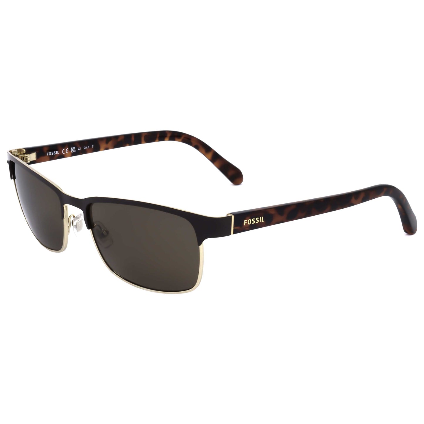 Front view of Fossil Men's Sunglasses FOS3000-P-S-09Q-57