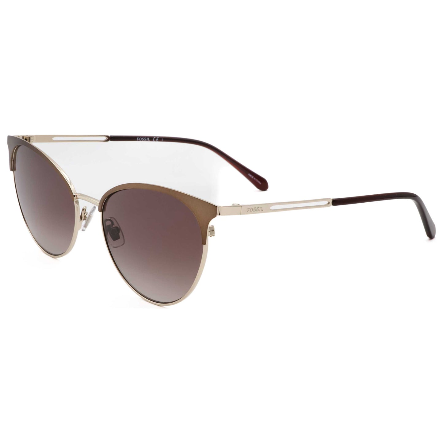 Front view of Fossil Women's Sunglasses FOS3133GS-009Q-HA