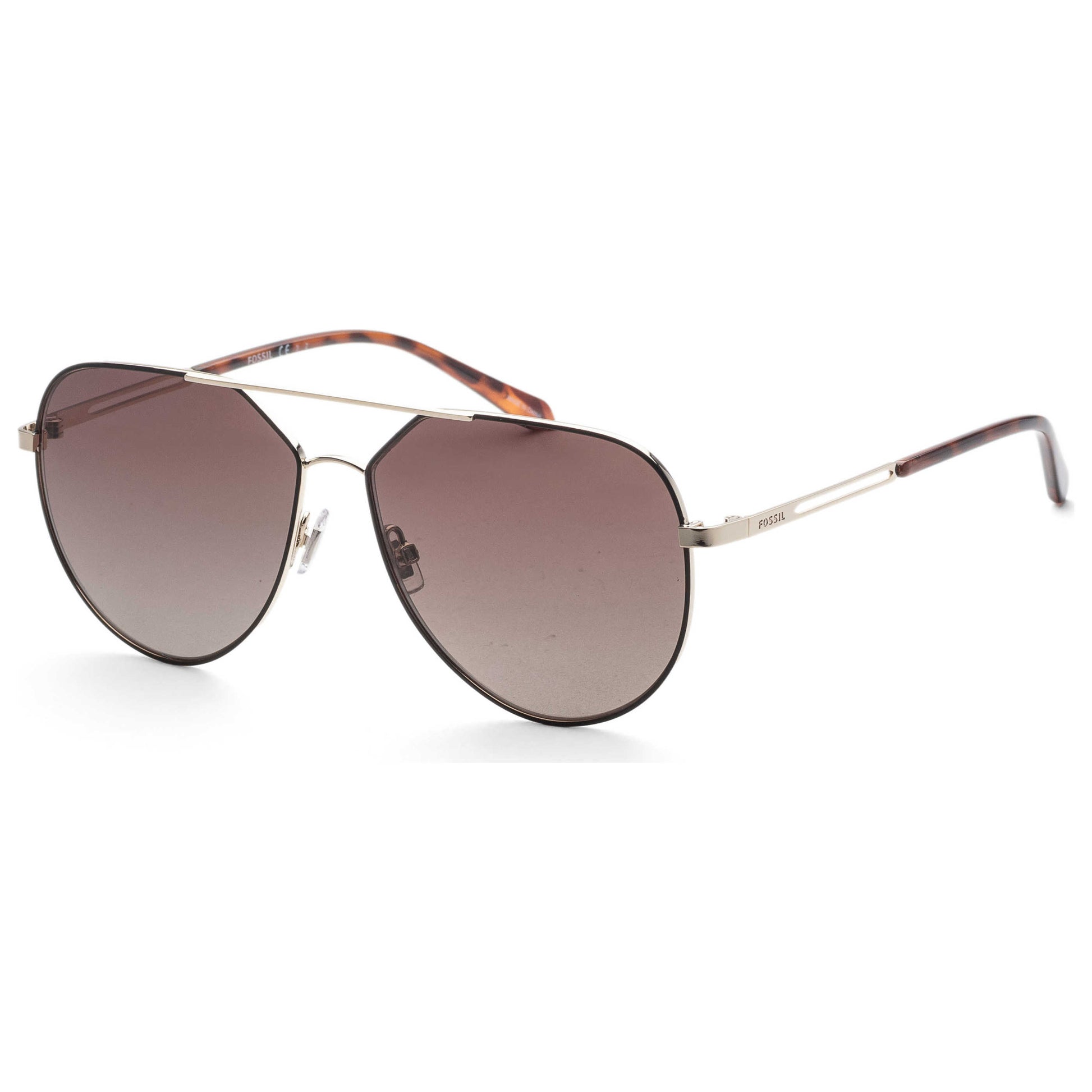 Front view of Fossil Women's Sunglasses FOS3134-G-S-003-57