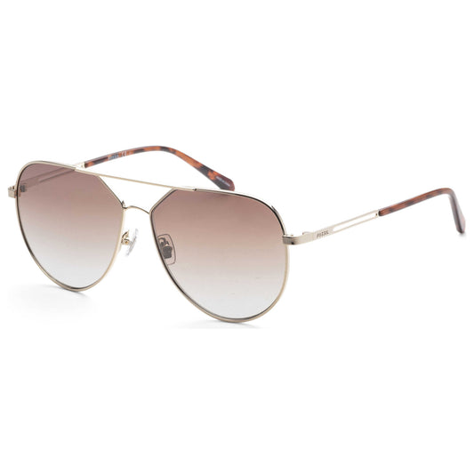 Front view of Fossil Women's Sunglasses FOS3134-G-S-3YG-57