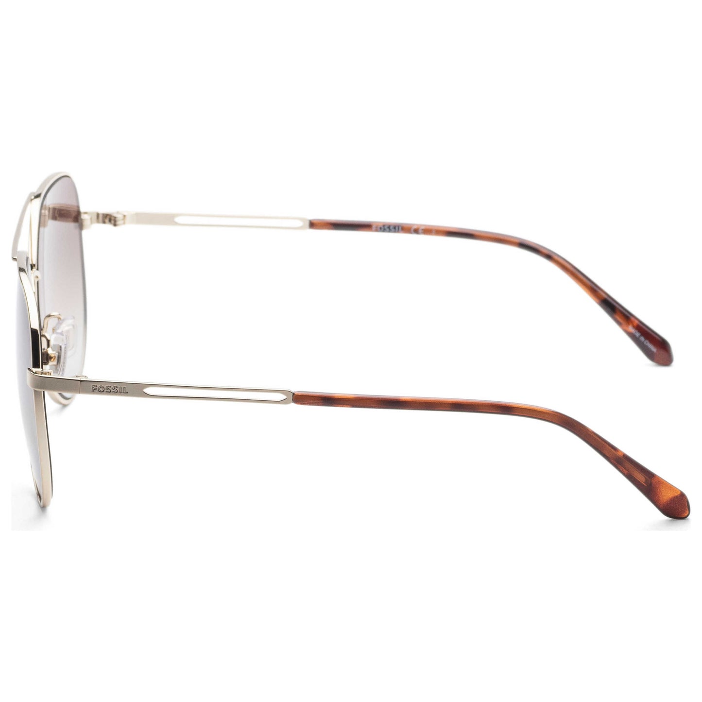 Left view of Fossil Women's Sunglasses FOS3134-G-S-3YG-57