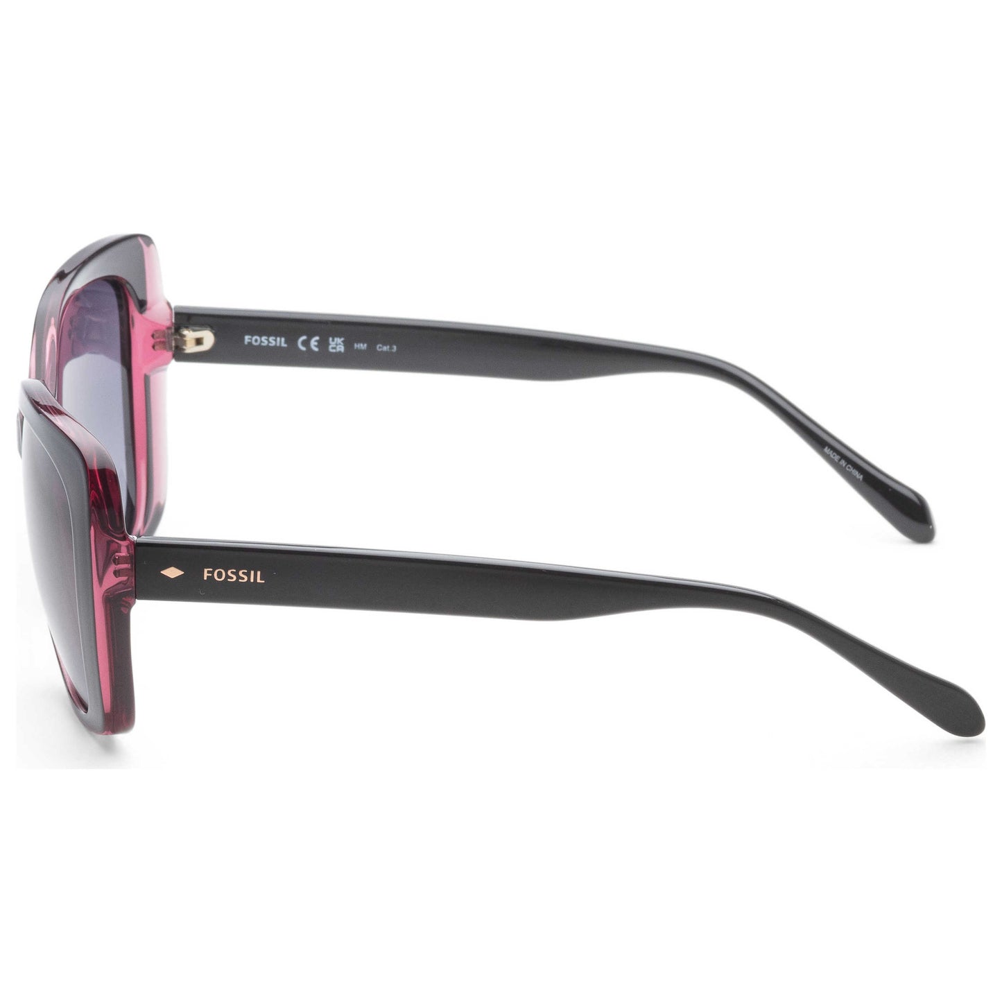 Left view of Fossil Women's Sunglasses FOS3143-S-807-55