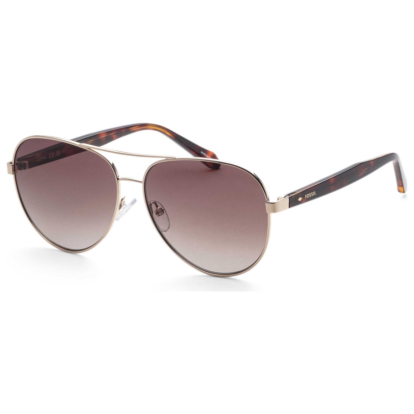 Front view of Fossil Women's Sunglasses FOS3150-G-S-06J-60