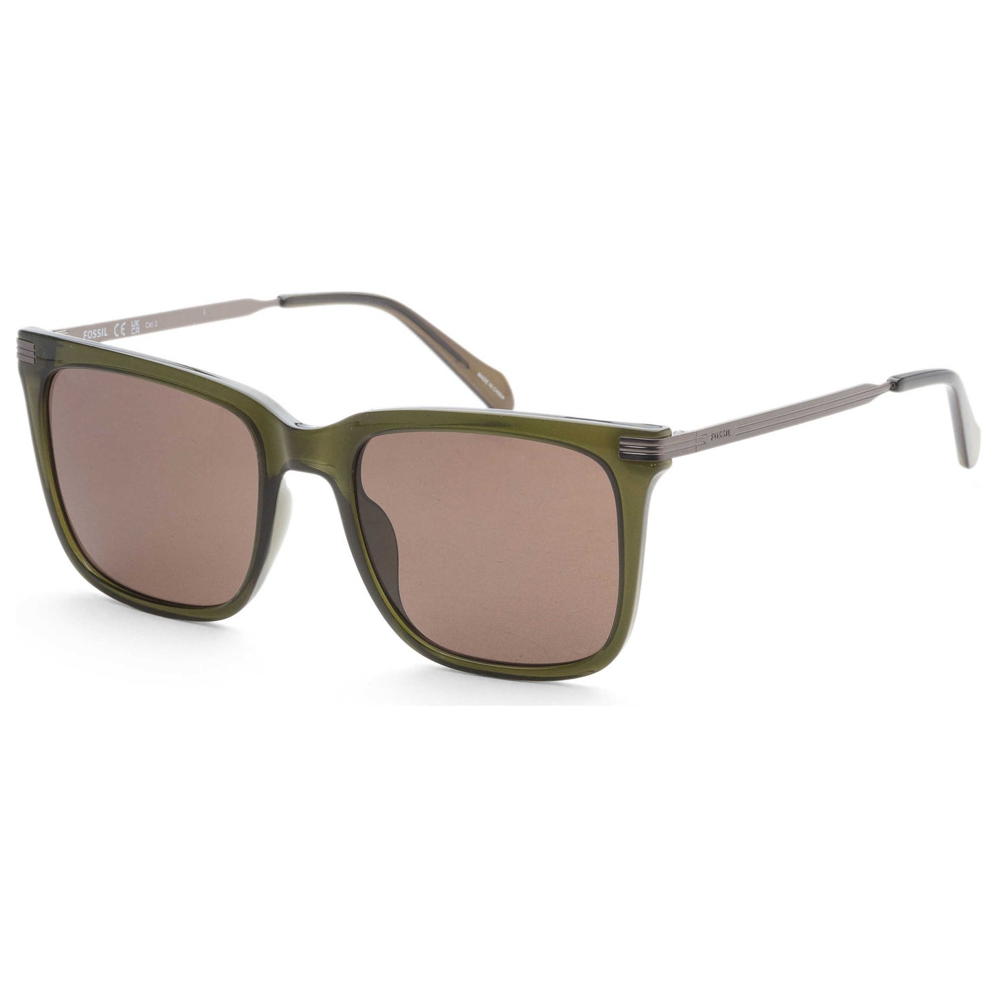 Front view of Fossil Men's Sunglasses FOS3152-G-S-0OX-56