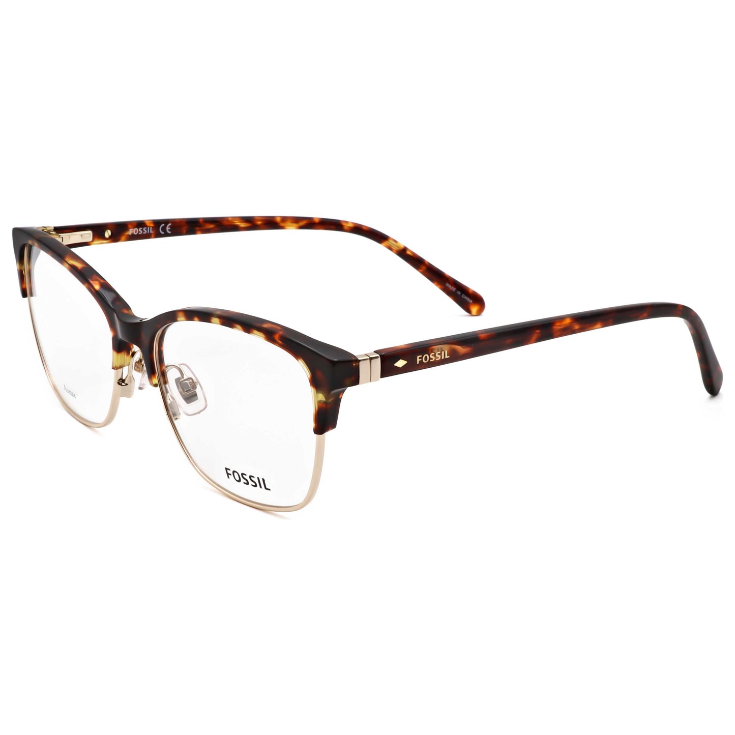 Front view of Fossil Women's Opticals FOS7107-086-53