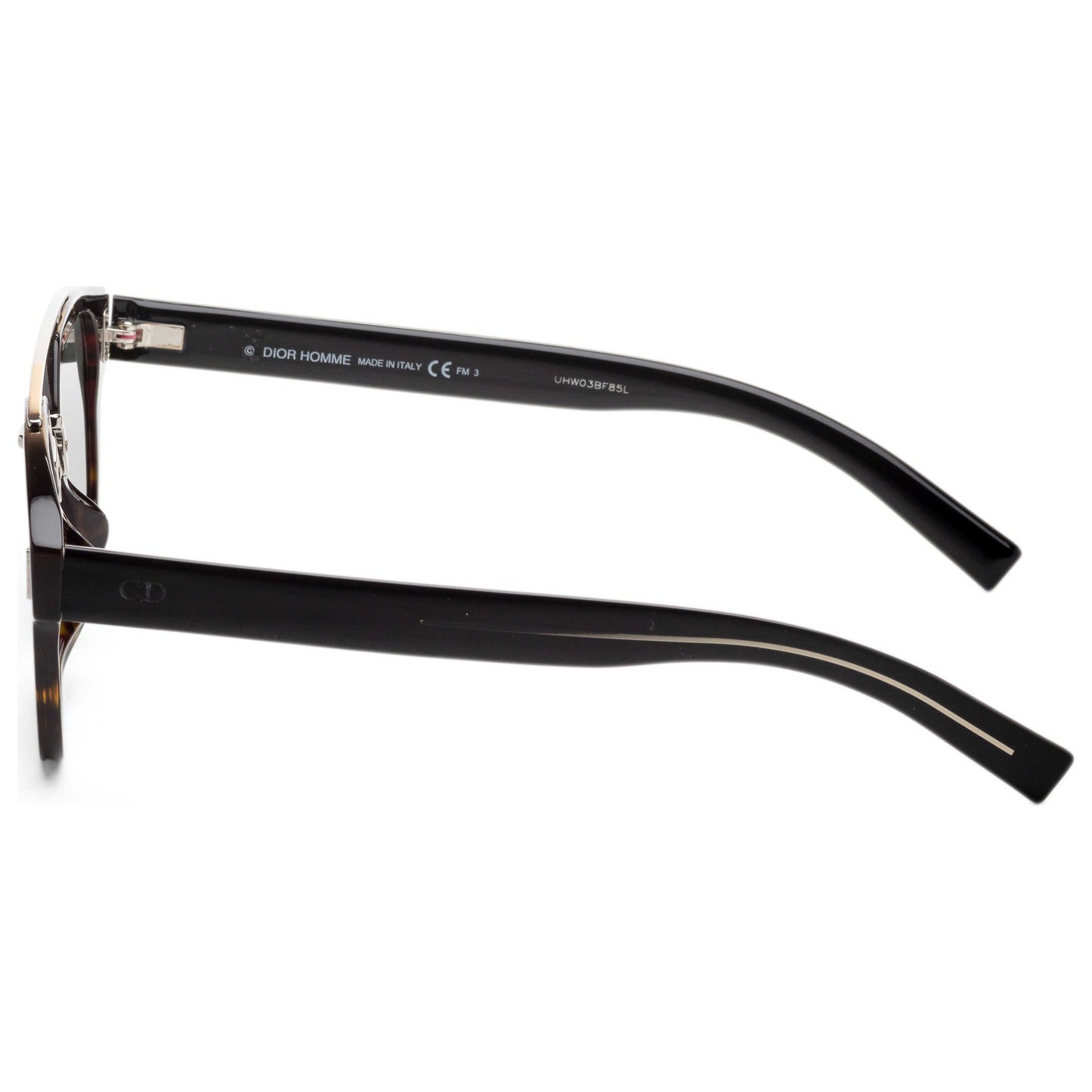 Left view of Christian Dior Fraction Men's Sunglasses FRACTIO1FS-0086-0T