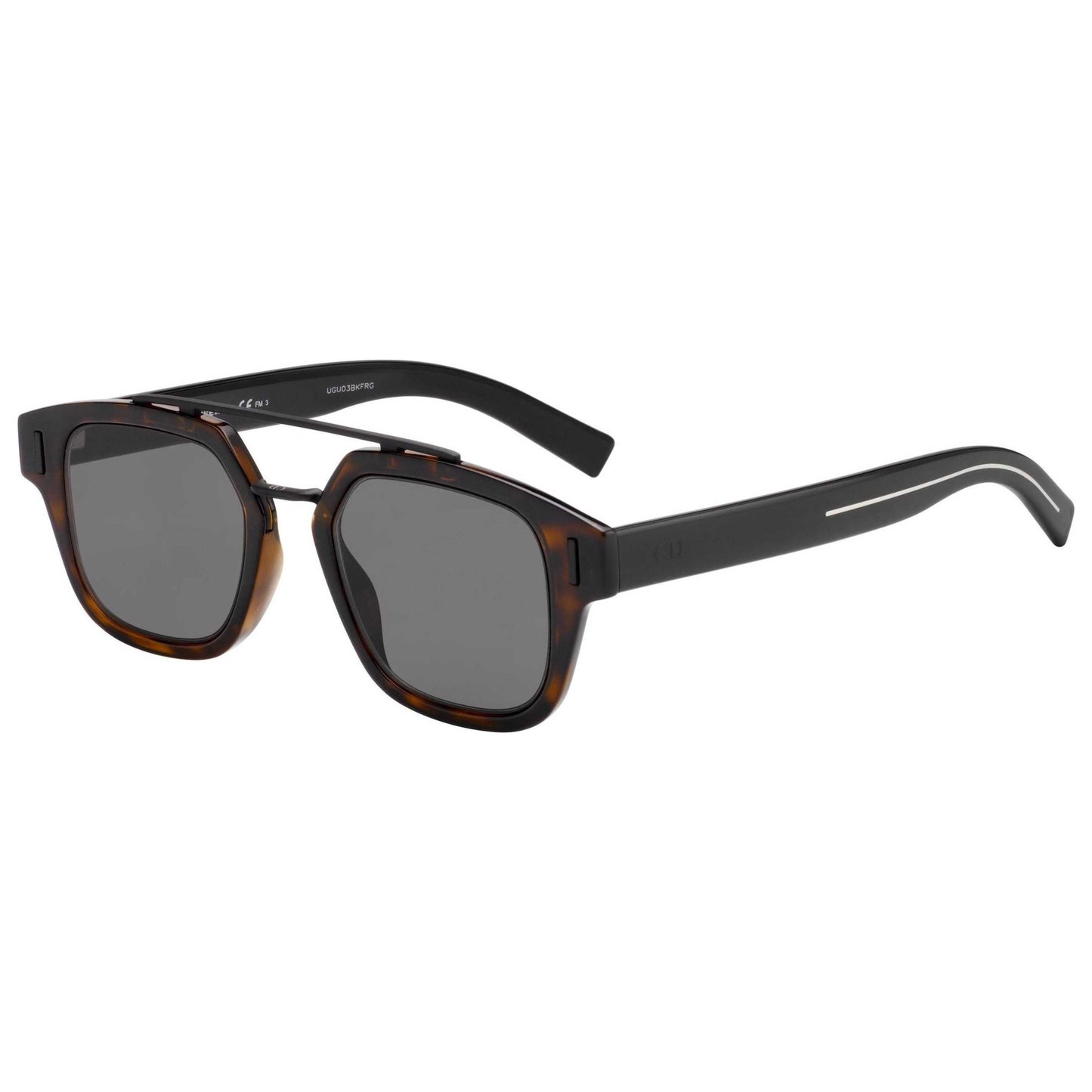Front view of Christian Dior Fraction Men's Sunglasses FRACTION1S-0086-0T