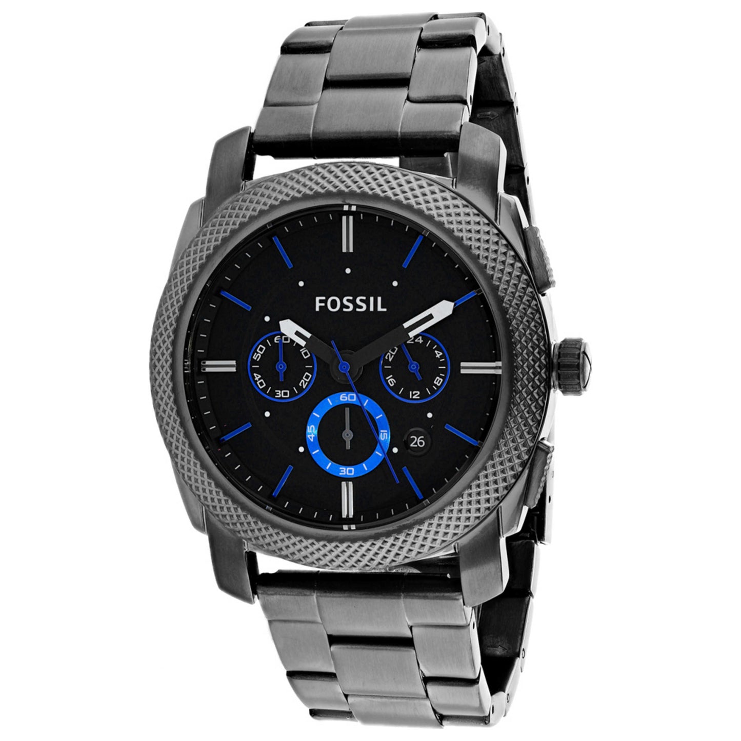 Front view of Fossil Machine Chronograph Men's Quartz Watch FS4931