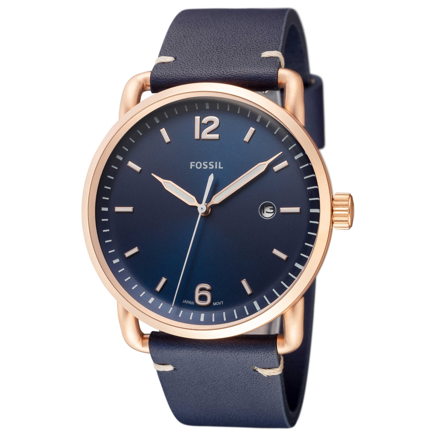 Front view of Fossil Commuter Men's Quartz Watch FS5274