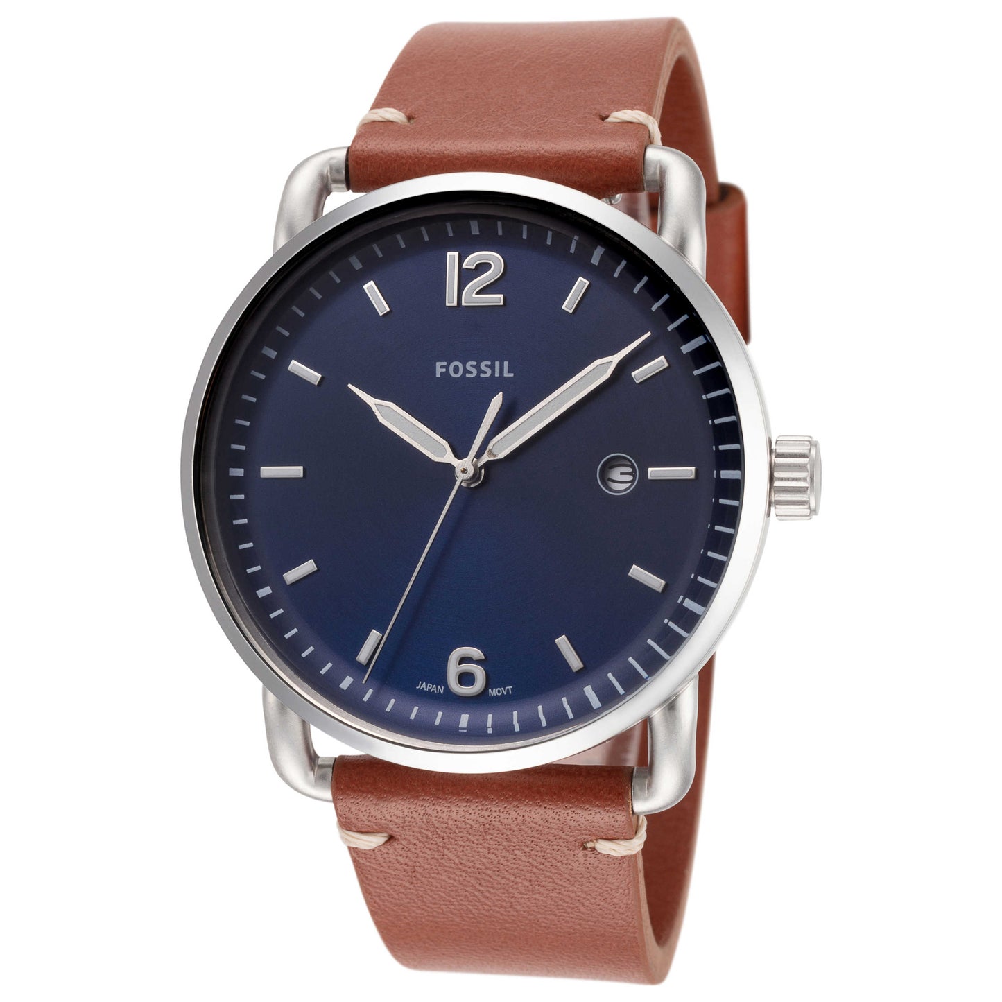 Front view of Fossil Commuter Men's Quartz Watch FS5325