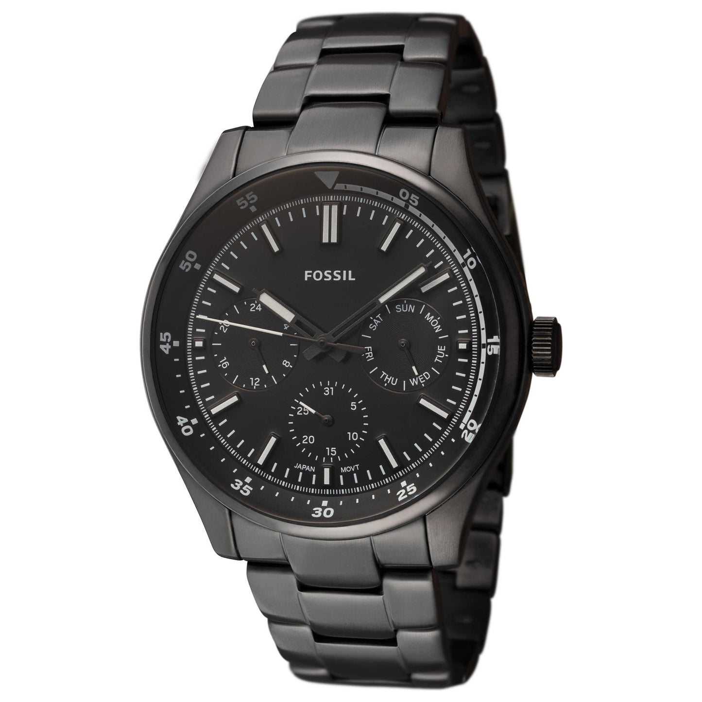 Front view of Fossil Belmar Men's Quartz Watch FS5576