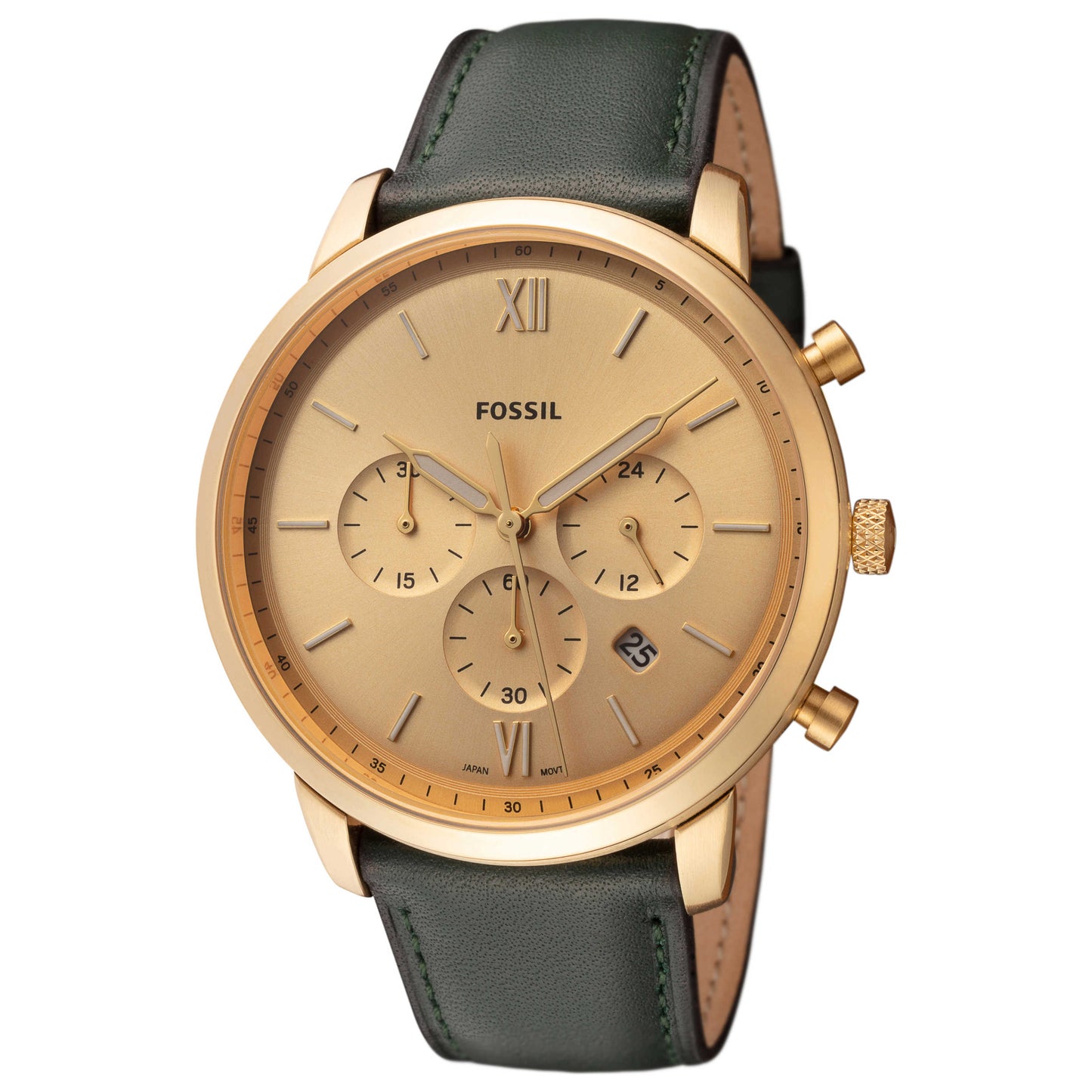 Front view of Fossil Neutra Chrono Men's Quartz Watch FS5580