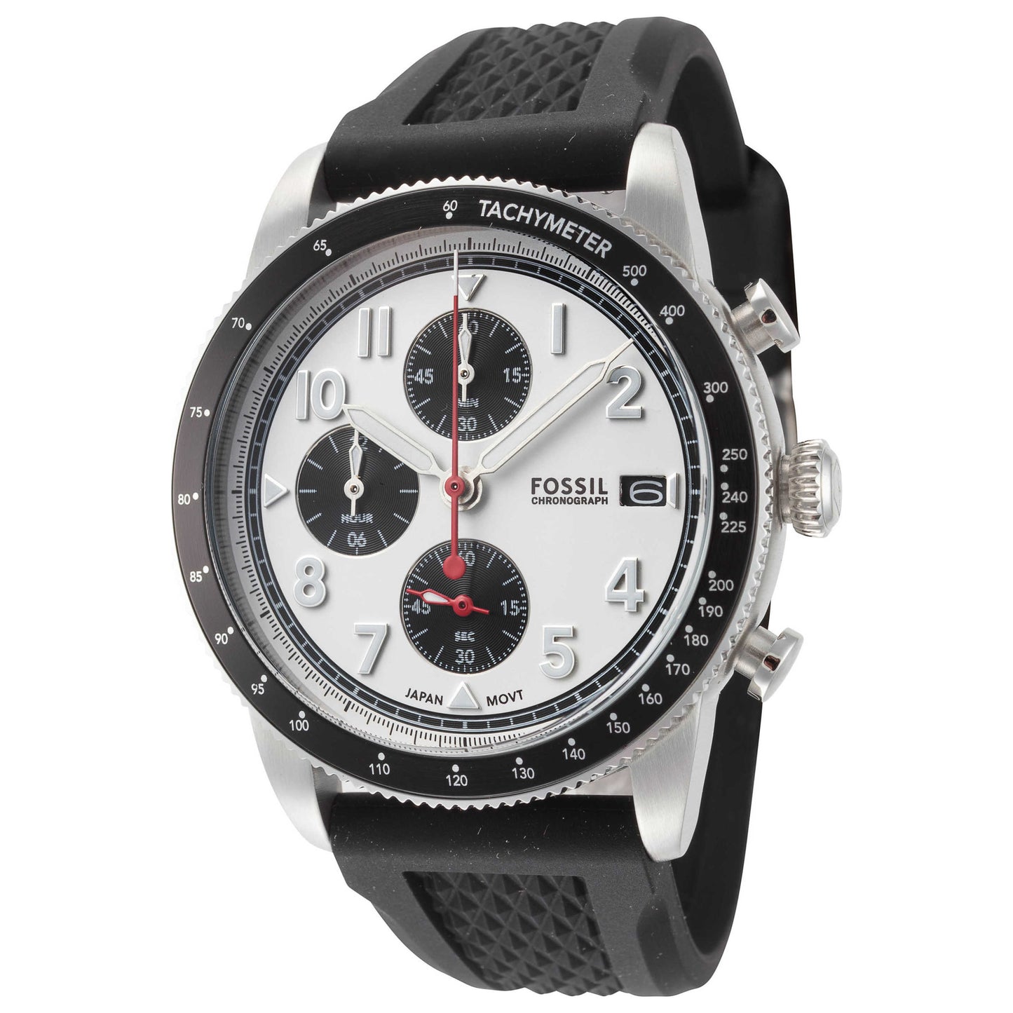 Front view of Fossil Sport Tourer Men's Quartz Watch FS6087