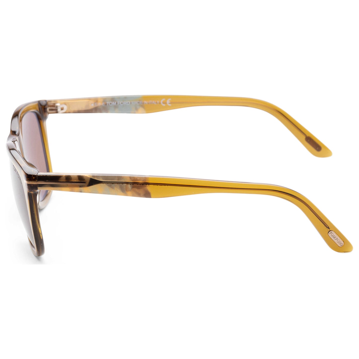 Left view of Tom Ford Andrew Men's Sunglasses FT0500-98E-54