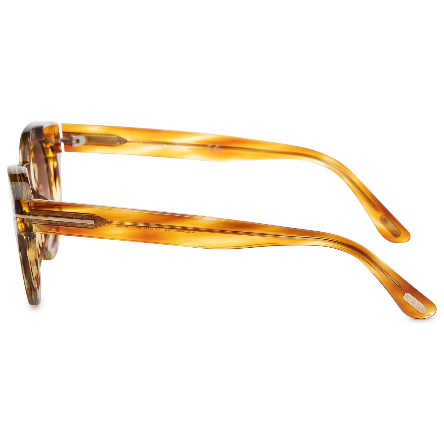 Back view of Tom Ford Elizabeth Women's Sunglasses FT0616-47F