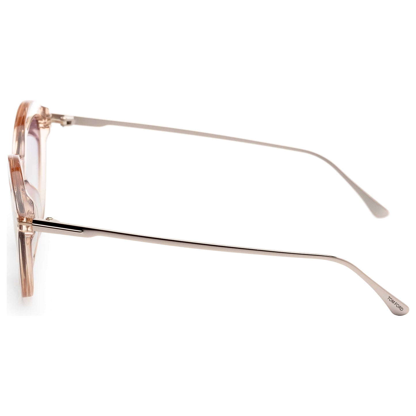 Left view of Tom Ford Chloe Women's Sunglasses FT0663-45G-57