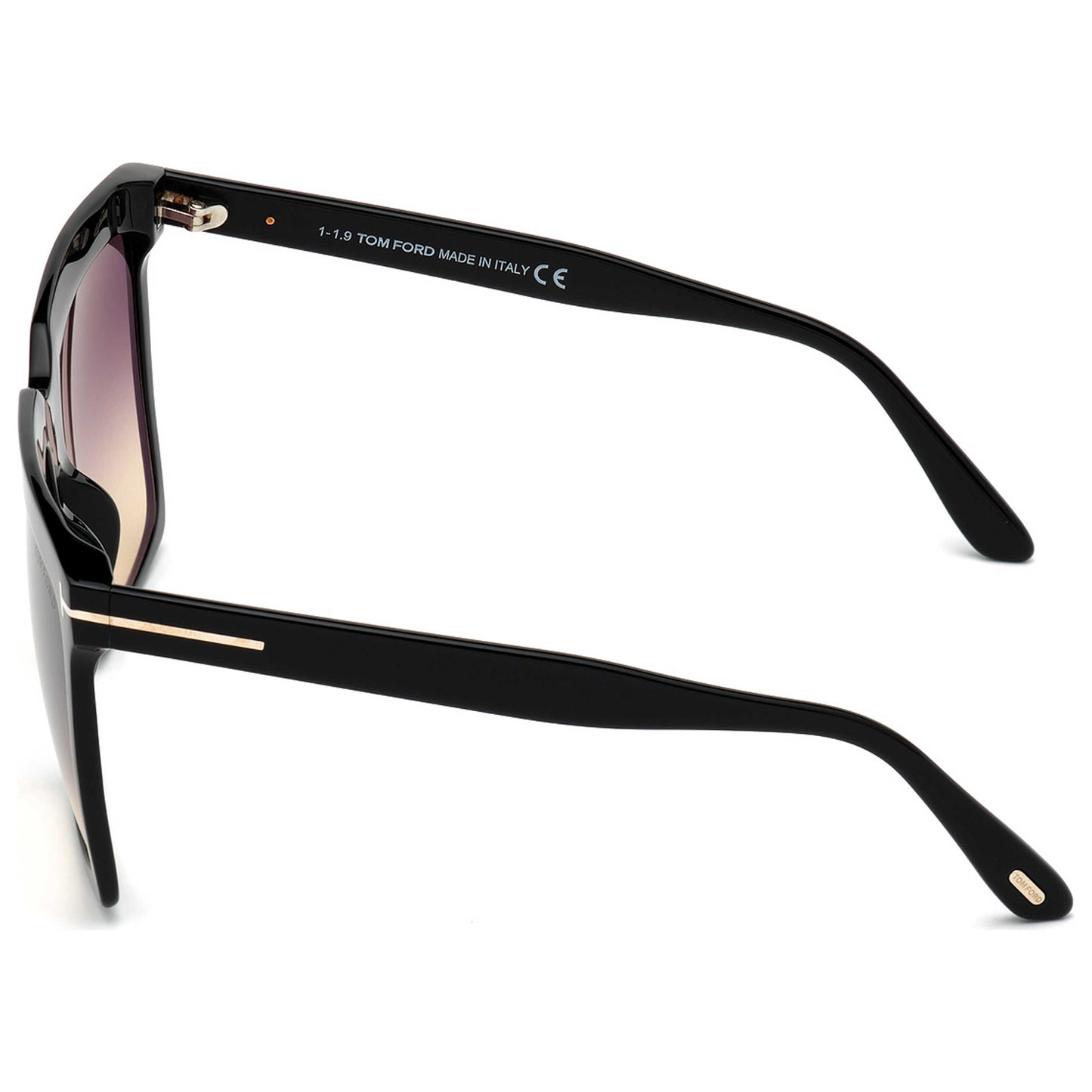 Tom Ford Fashion Men's Sunglasses FT0764-01B-58 - Image #4