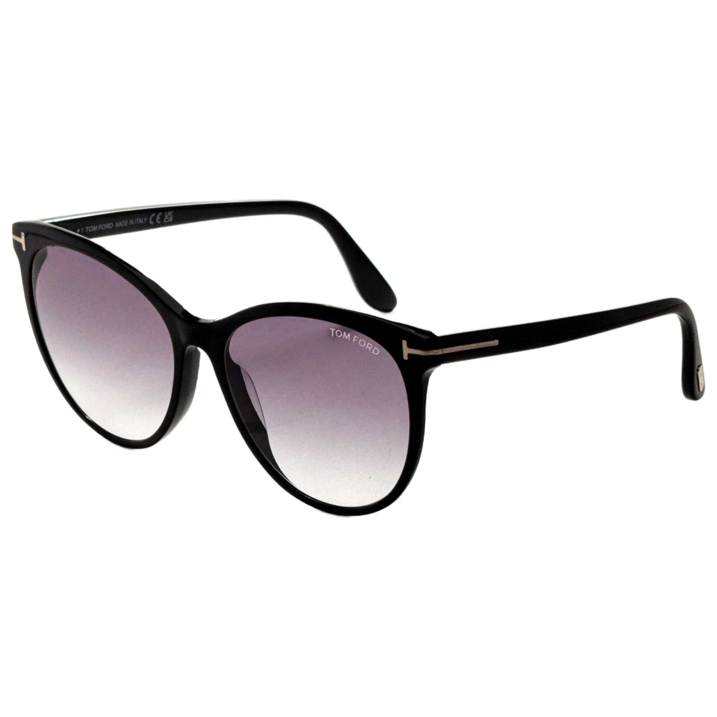 Front view of Tom Ford Women's Sunglasses FT0787-01B-59