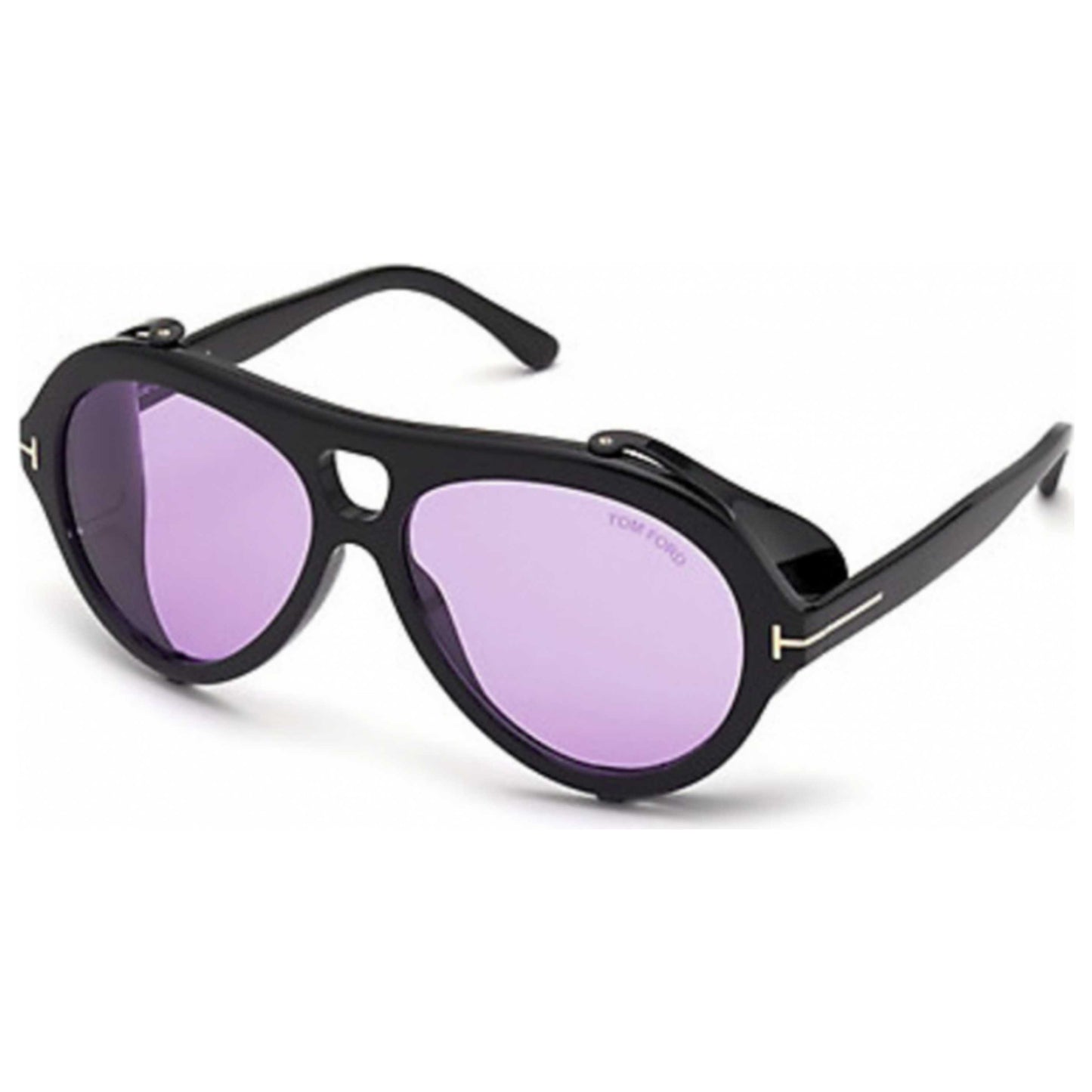 Front view of Tom Ford Neughman Unisex Sunglasses FT0882-01Y-60
