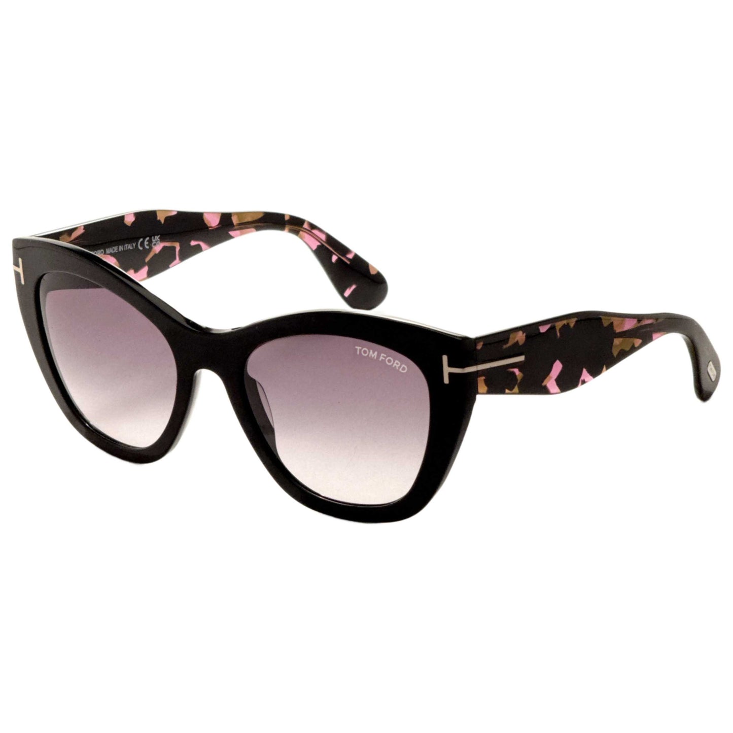 Front view of Tom Ford Cara Women's Sunglasses FT0940-05B-56
