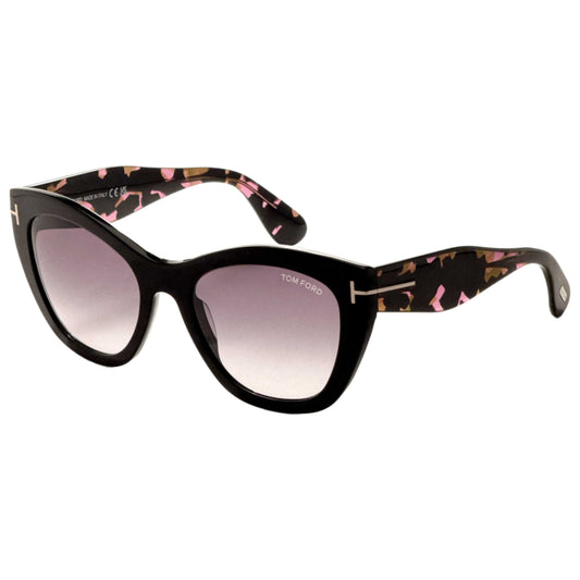 Front view of Tom Ford Cara Women's Sunglasses FT0940-05B-56