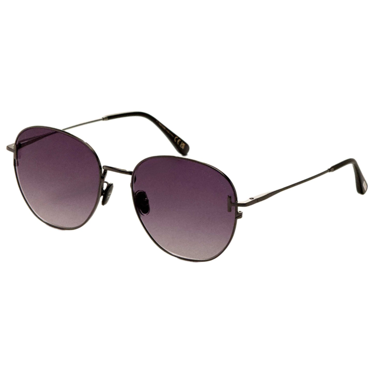 Front view of Tom Ford Men's Sunglasses FT0976-K-08B-56