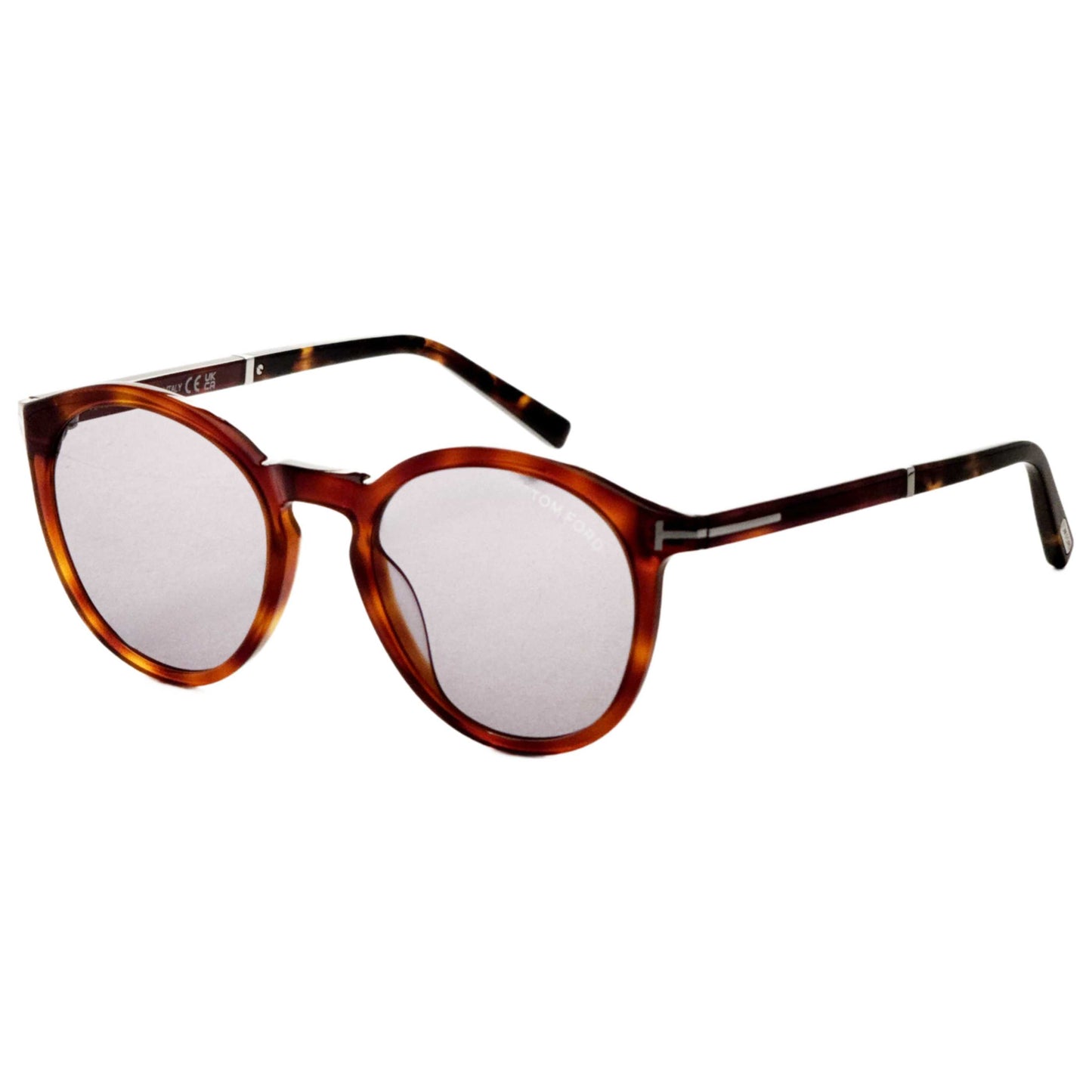 Front view of Tom Ford Elton Men's Sunglasses FT1021-53A-51