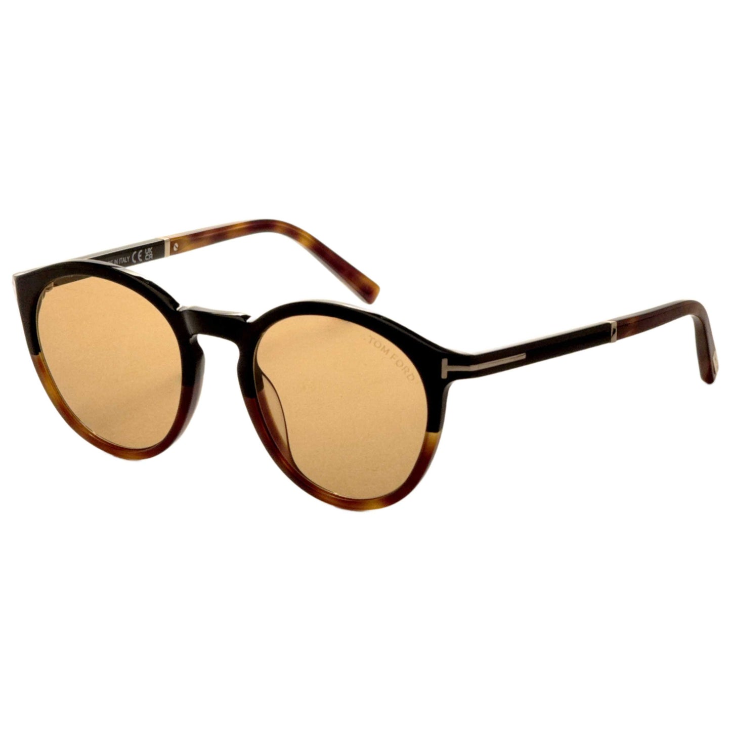Front view of Tom Ford Elton Men's Sunglasses FT1021-56E-51