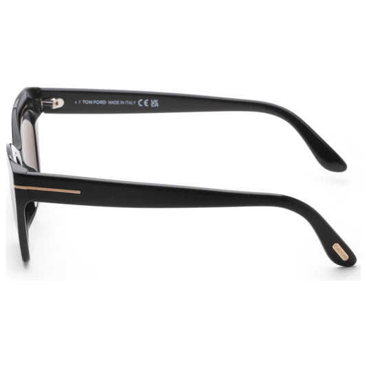 Left view of Tom Ford Juliette Women's Sunglasses FT1031-01A-52