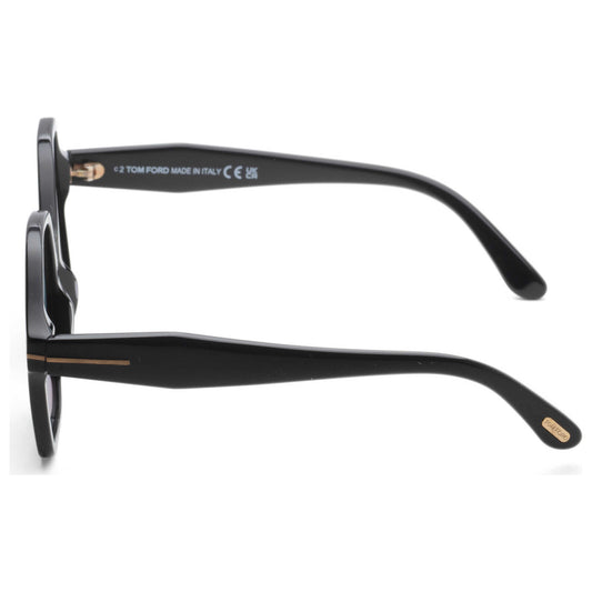 Left view of Tom Ford Romy Women's Sunglasses FT1032-01A-56