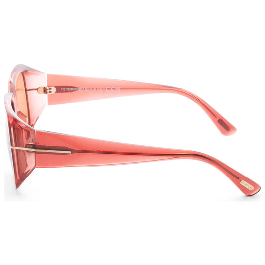 Left view of Tom Ford Ryder Women's Sunglasses FT1035-72E-51