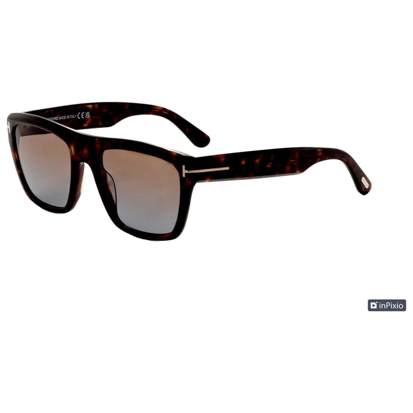 Front view of Tom Ford Alberto Men's Sunglasses FT1077-52F-55