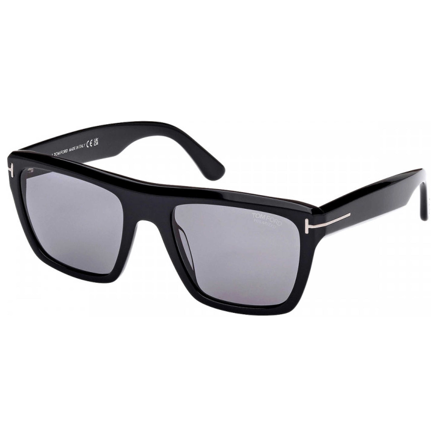 Front view of Tom Ford Alberto Men's Sunglasses FT1077-N-01D-55