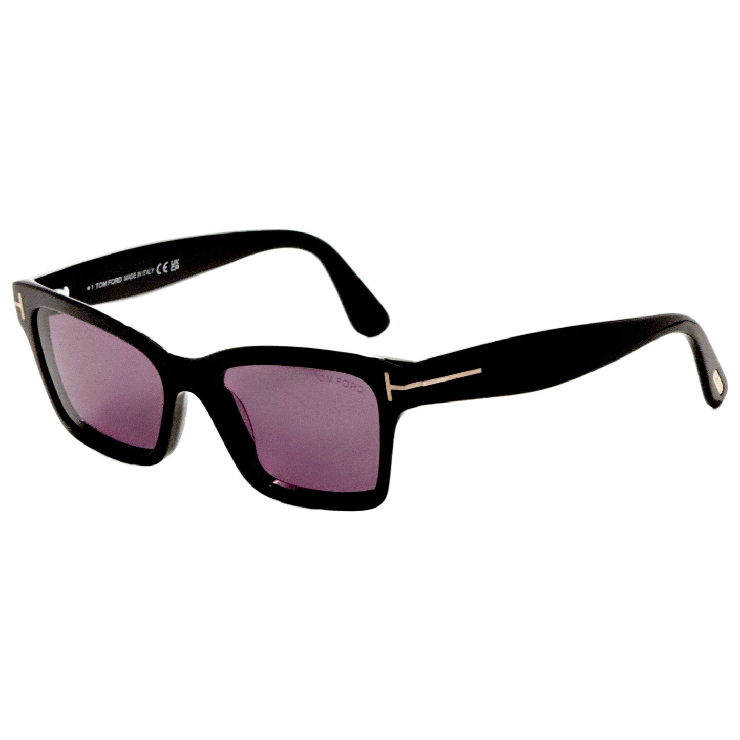 Front view of Tom Ford Mikel Women's Sunglasses FT1085-01A-54