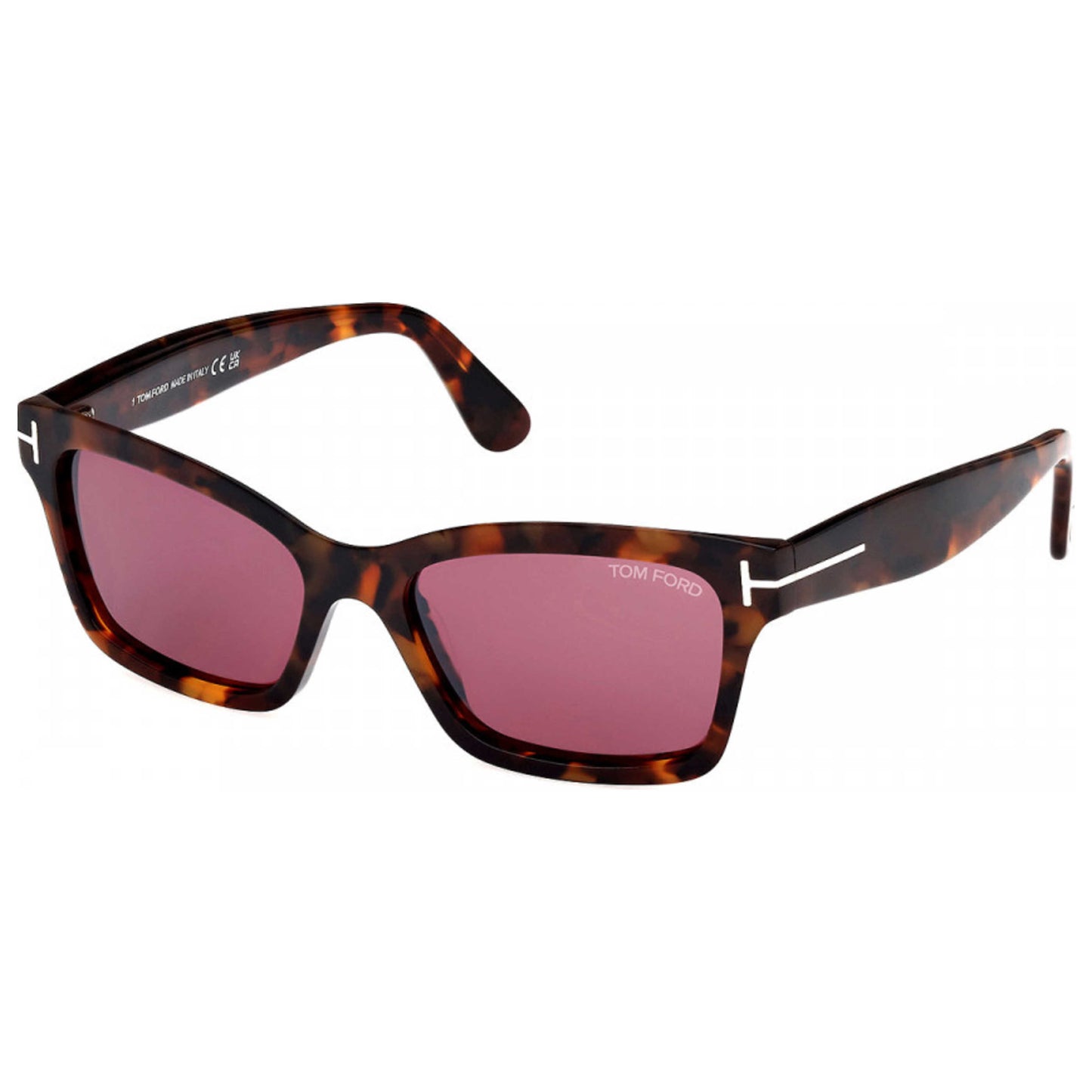 Front view of Tom Ford Mikel Women's Sunglasses FT1085-52U-54