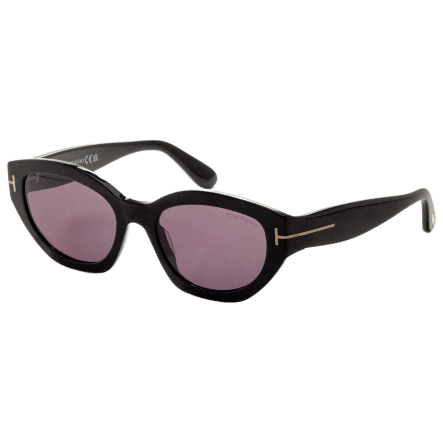 Front view of Tom Ford Penny Women's Sunglasses FT1086-01A-55