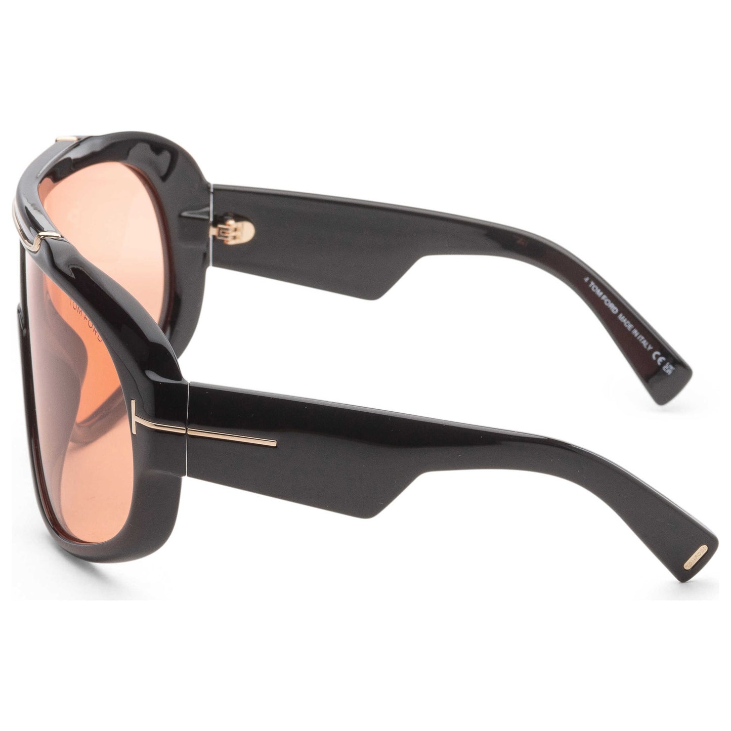 Left view of Tom Ford Rellen Unisex Sunglasses FT1093-01E-71