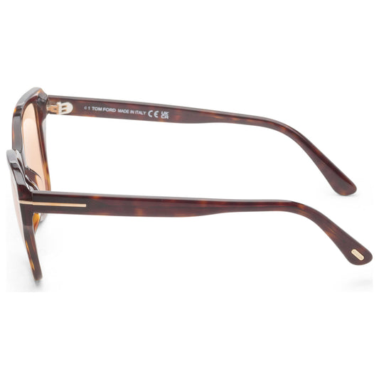 Left view of Tom Ford Elsa Women's Sunglasses FT1108-52E-55