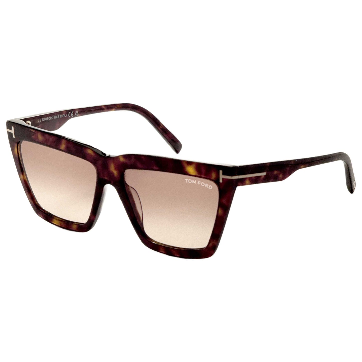 Front view of Tom Ford Eden Women's Sunglasses FT1110-52F-56