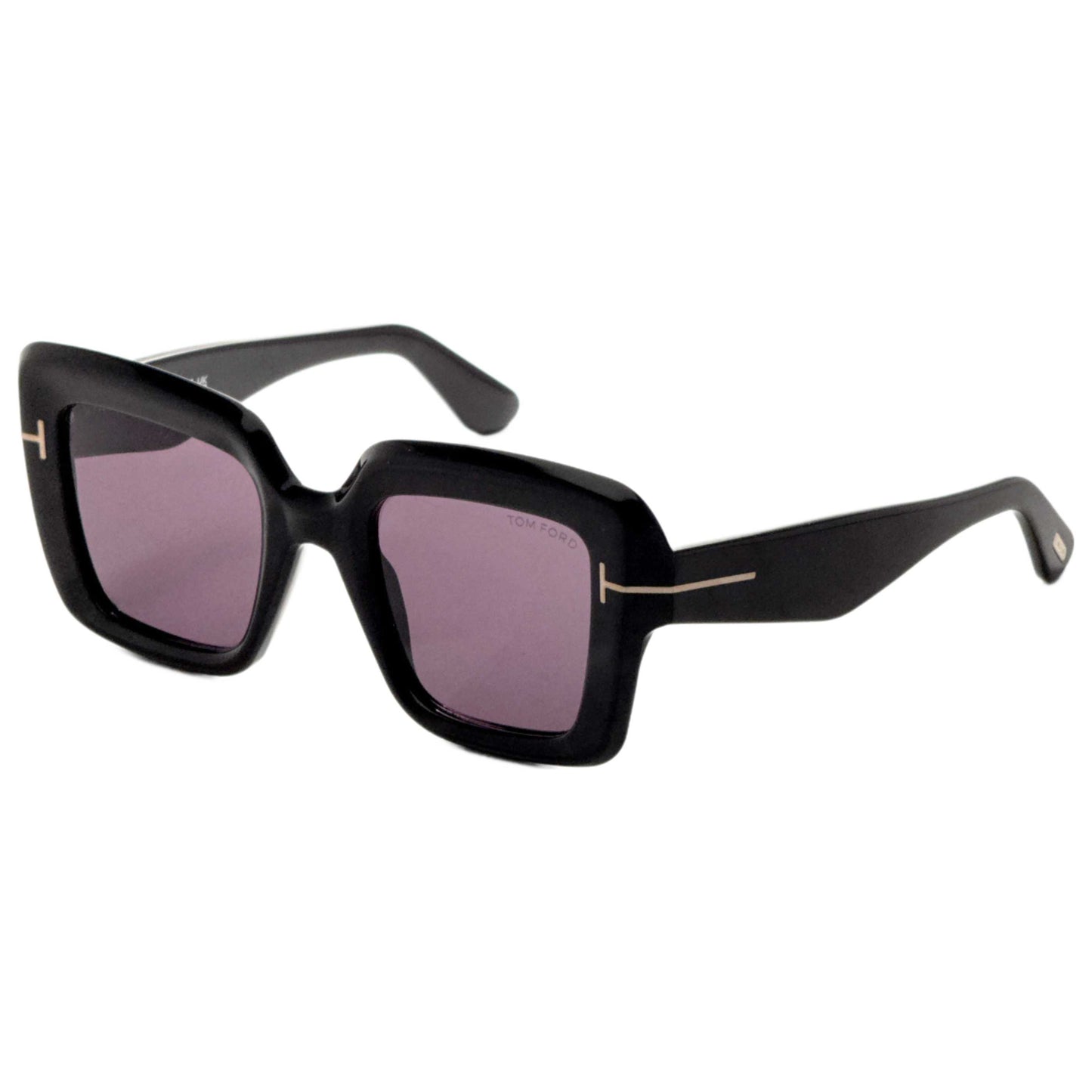 Front view of Tom Ford Esme Women's Sunglasses FT1157-01A-50