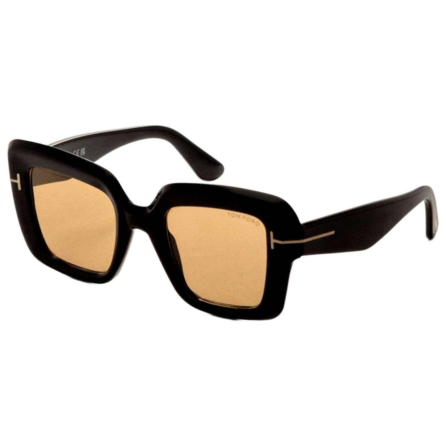 Front view of Tom Ford Esme Women's Sunglasses FT1157-01E-50