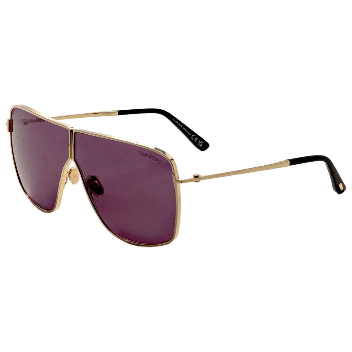 Front view of Tom Ford Huxley Men's Sunglasses FT1159-30A-68
