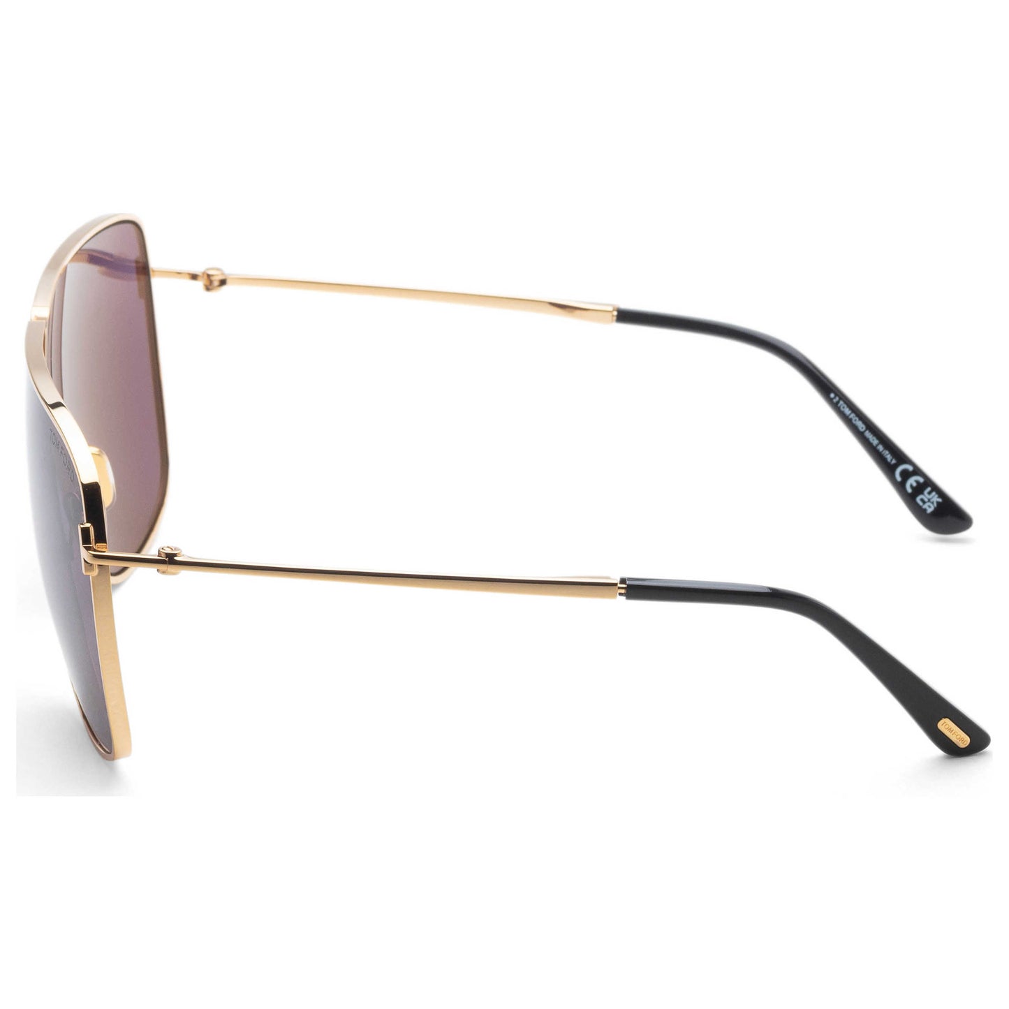 Left view of Tom Ford Huxley Men's Sunglasses FT1159-30A-68