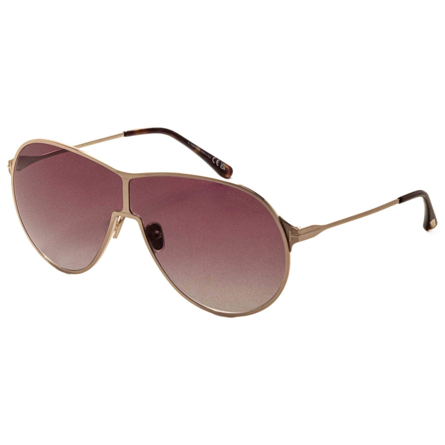 Front view of Tom Ford Gaia Women's Sunglasses FT1174-28K-71