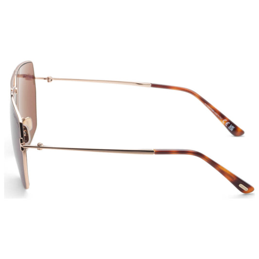 Left view of Tom Ford Stella Women's Sunglasses FT1185-28E-67
