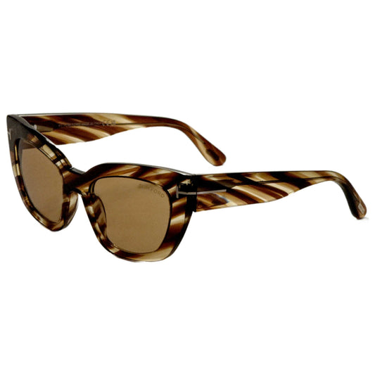 Front view of Tom Ford Athena Women's Sunglasses FT1190-53E-53