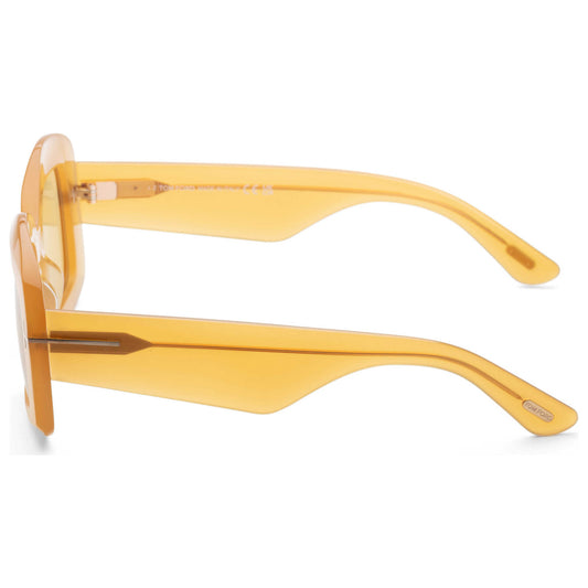 Left view of Tom Ford Fashion Women's Sunglasses FT1218-39E-53